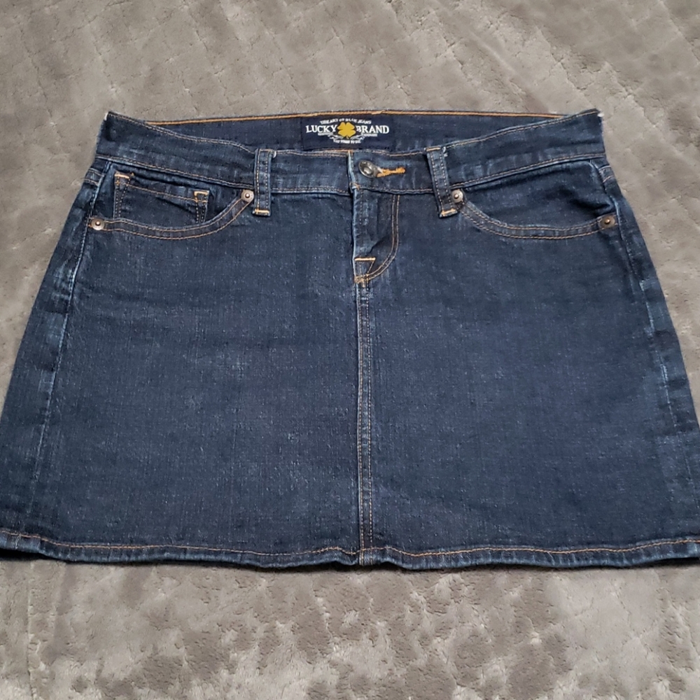 Lucky Jean skirt